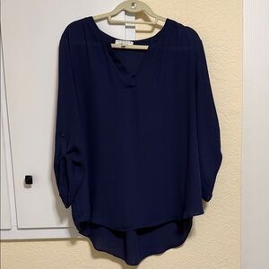 Chaus Deep Blue Women's Blouse